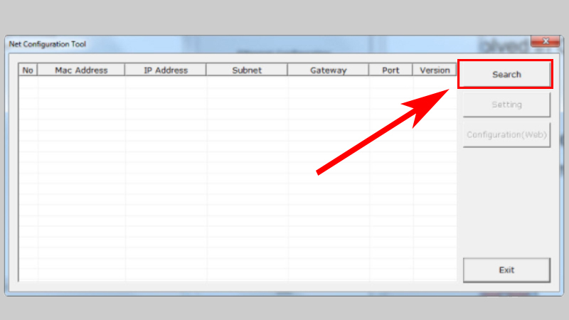 Thực hiện t&igrave;m địa chỉ IP